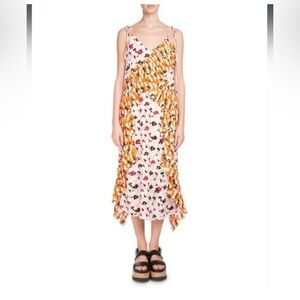 KENZO floral crepe midi dress size 40/ US large